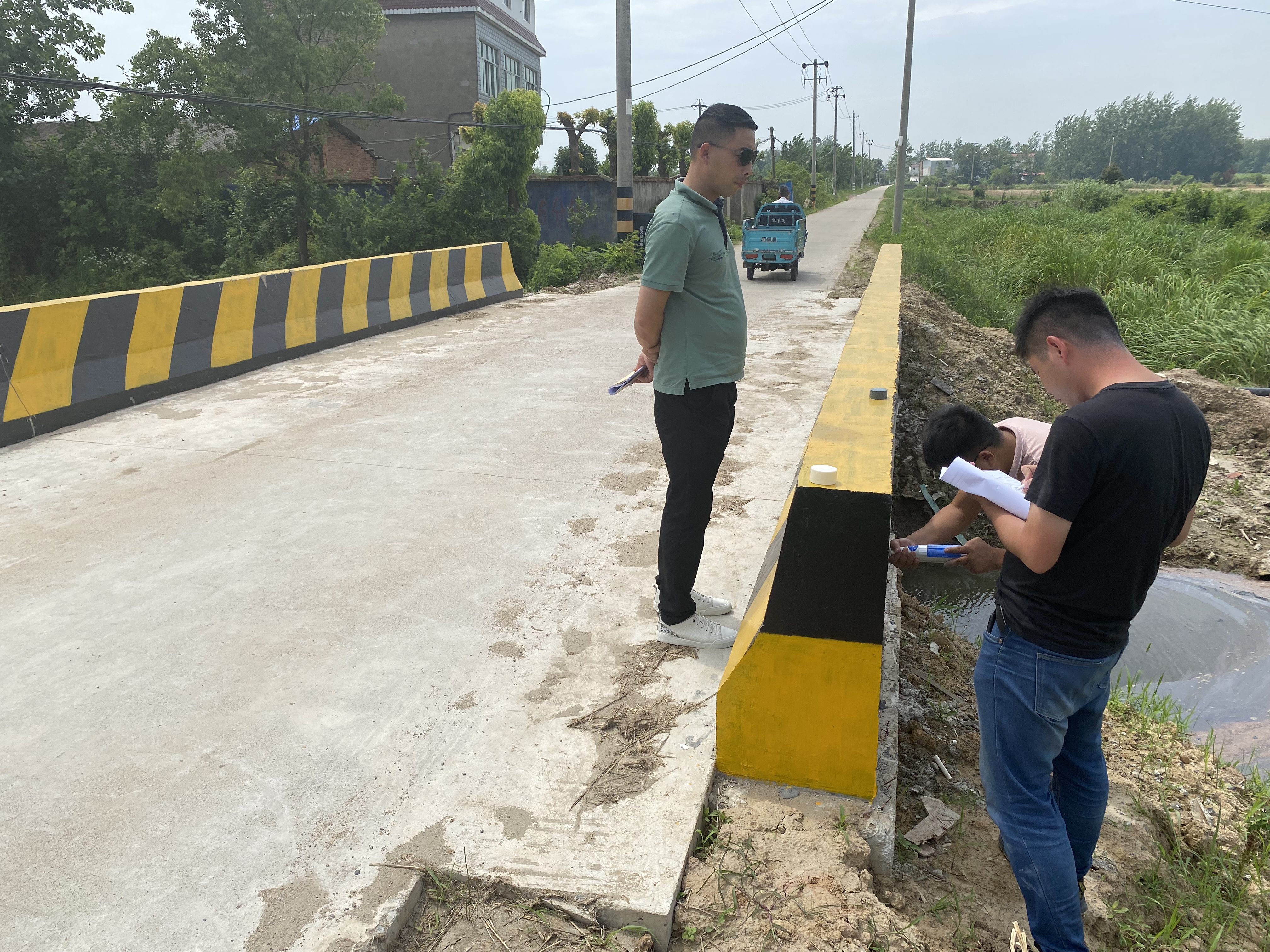 大觀區(qū)危橋改造東方紅三橋檢測