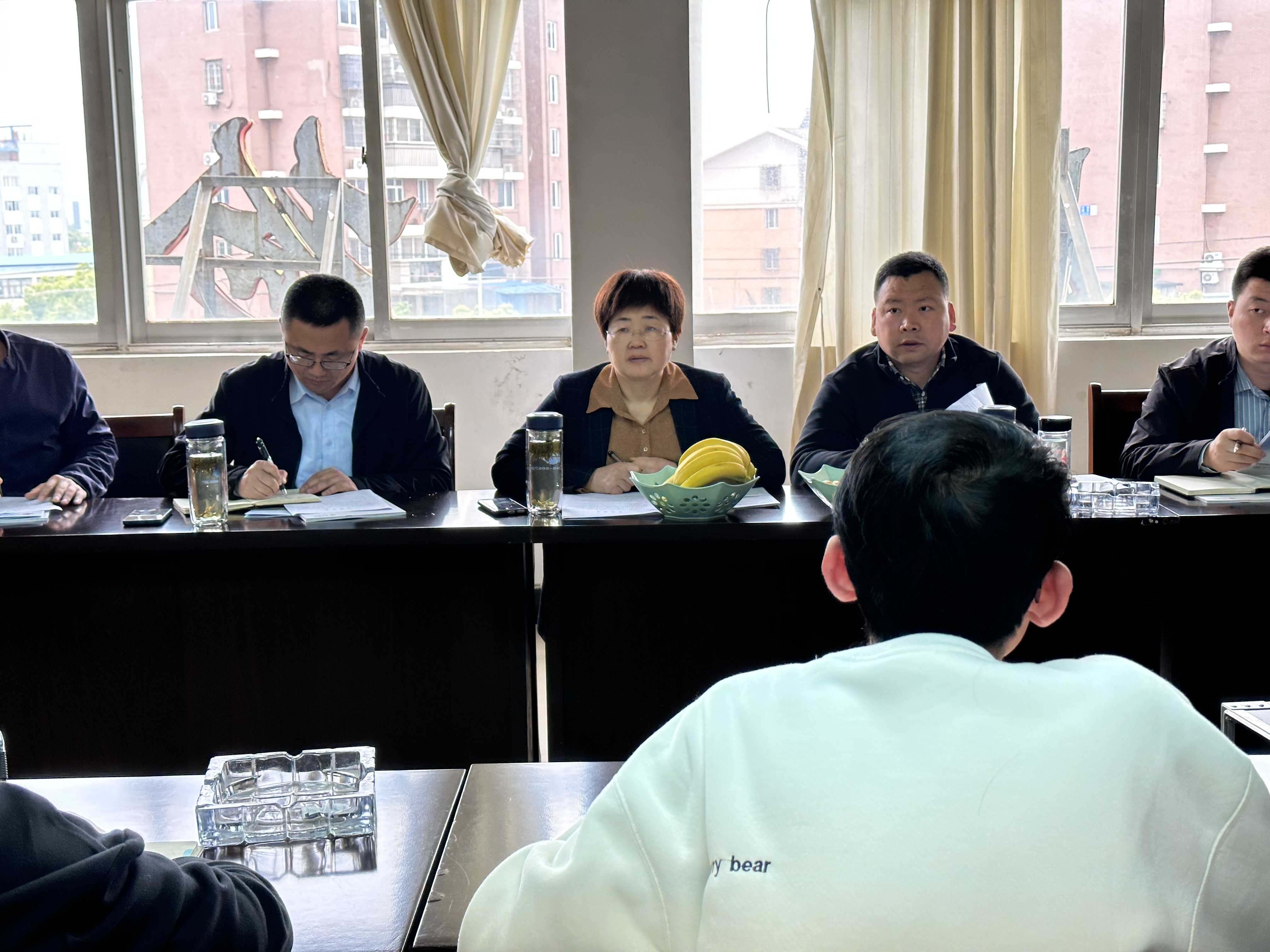 安慶職業(yè)技術學院領導蒞臨我單位指導交流工作