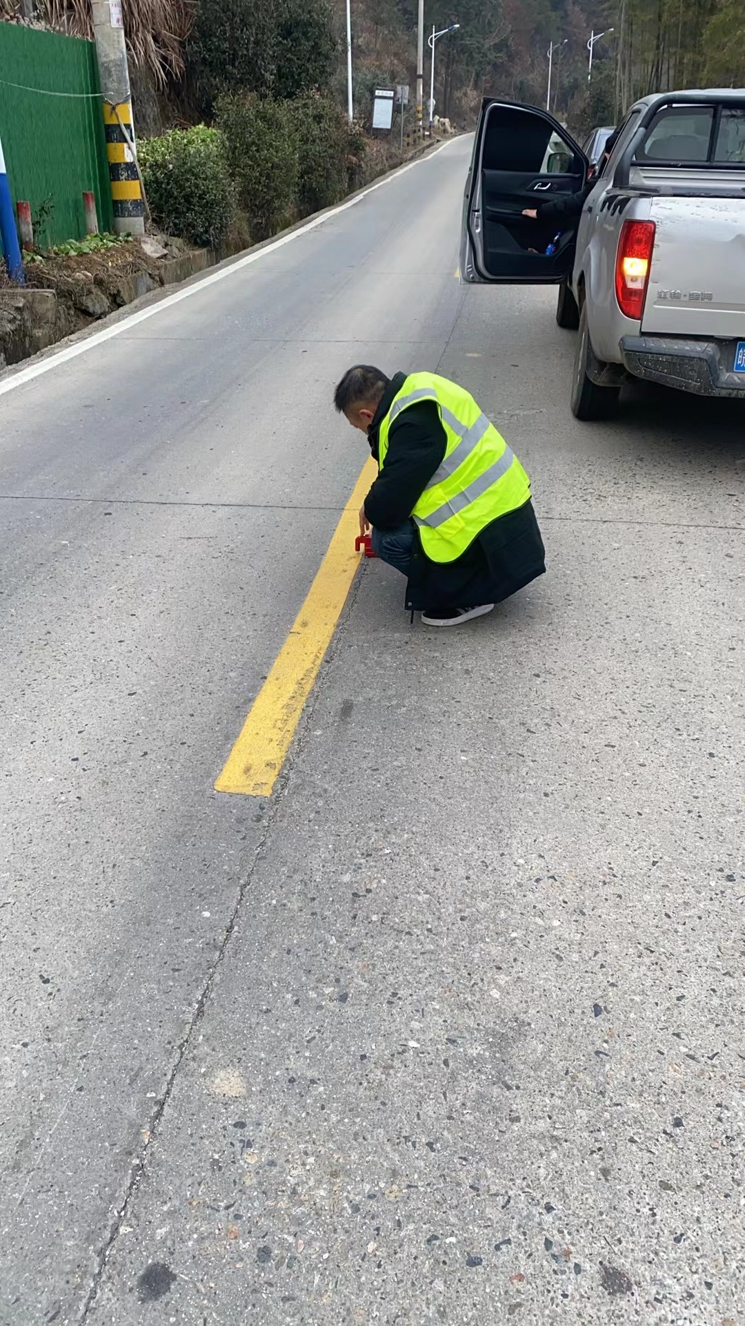 岳西S464標線檢測